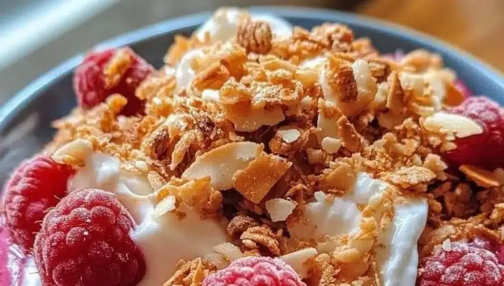 Irresistible Raspberry Coconut Crunch Bowl 2 Irresistible Raspberry Coconut Crunch Bowl