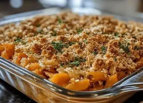 Delicious roasted turkey garnished with herbs and served on a festive table.